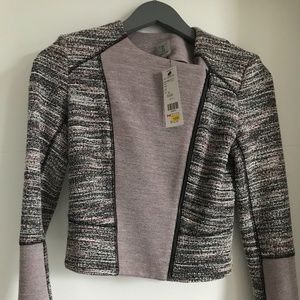 Tristan tweed cropped blazer